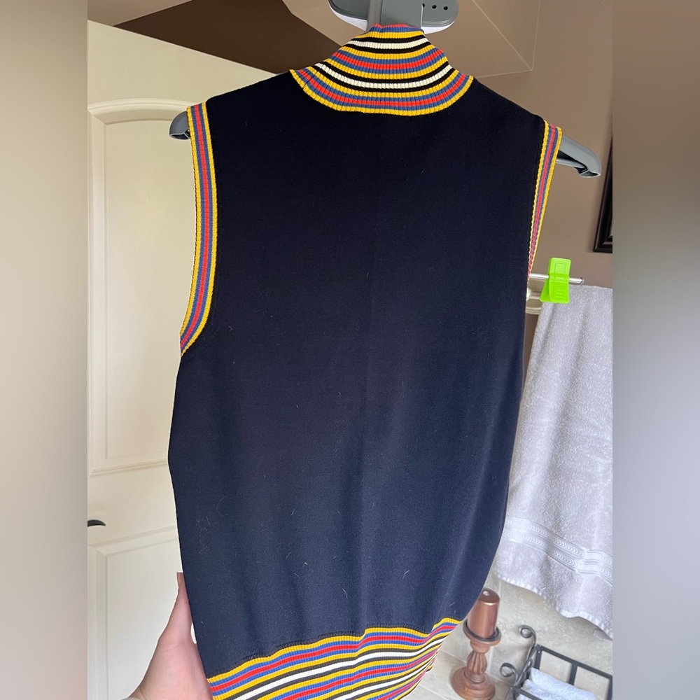 Colorful Tory Burch Sleeveless Turtleneck